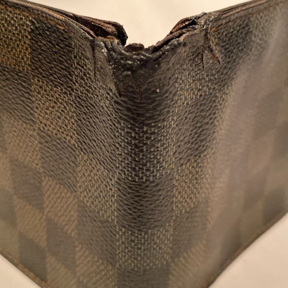LOUIS VUITTON DAMIER Pertefeuille Marco BIFOLD WALLET #CA0045 - Picture 4 of 12